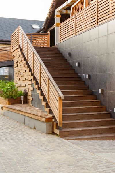 Outdoor Stair Installation