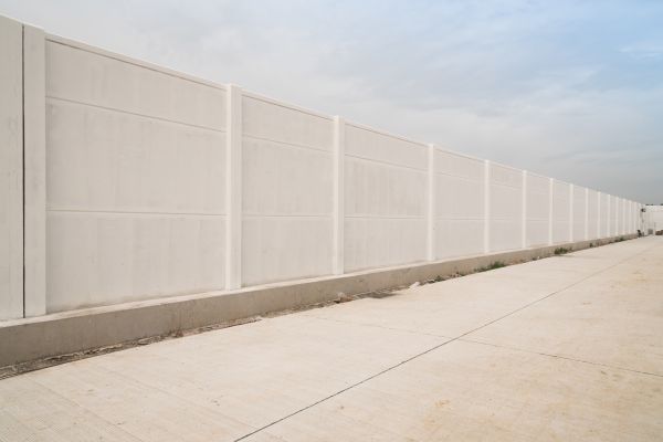Concrete Fence Construction in Dallas